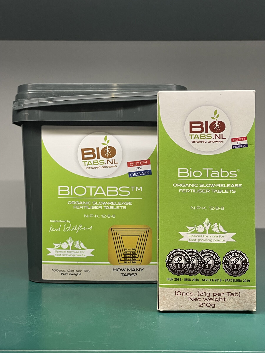 BioTabs Fertiliser Tablets (Organische Düngetabletten), 12,50