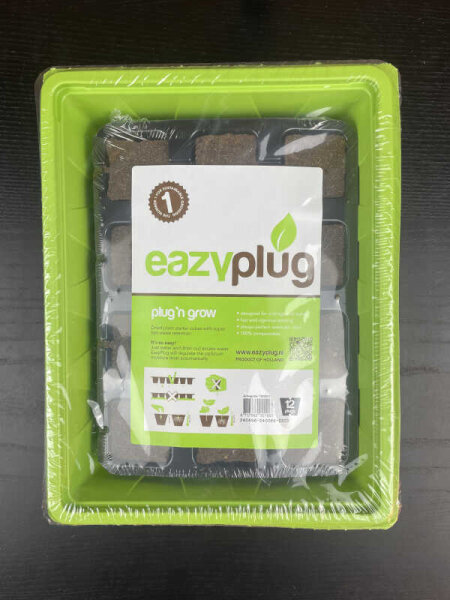 Eazy Plug Gewächshaus + Eazy Plug 12er Anzuchttray - 23x18x13 cm