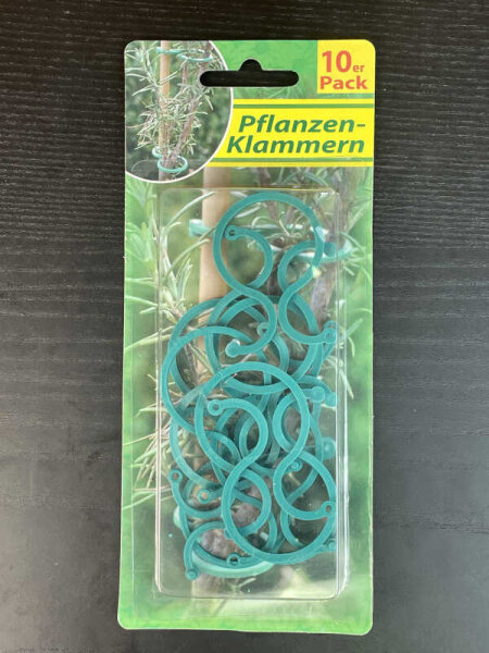 Pflanzen Clip 10er Pack (groß)