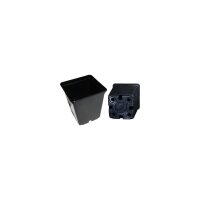 0,5l Topf viereckig 9x9x10cm