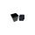 1,2l Topf viereckig 13x13x13cm