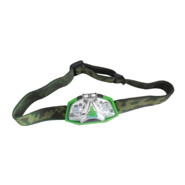 LUMii Green LED Stirnlampe mit grünem LED-Licht