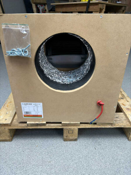 Airfan MDF Softbox 1200m³/h mit Flansch 250/250