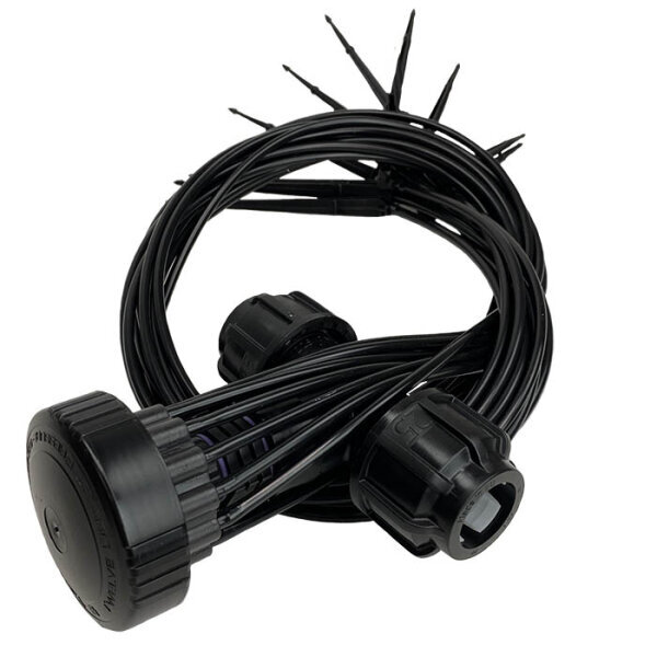 Wasserspinne Maverick Pro 12x1m mit 45° Spikes 25mm PE