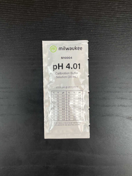 Milwaukee Eichlösung pH 4.01 20ml