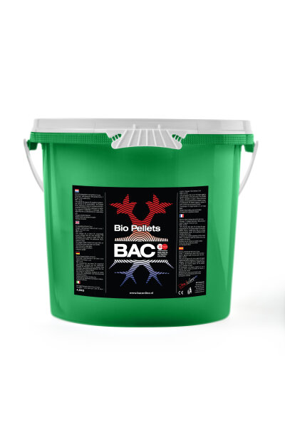 BAC Bio Pellets 4,5kg für alte Erde/Coco