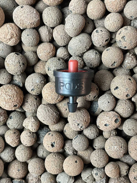 DCS Ventil 8l/h geringer einfuhr Druck schwarz/rot