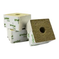 Grodan/Cultiwool Steinwolle Big Block 15x15x14cm (Loch 4cm)