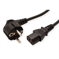 Kabel 3m IEC (weiblich) - Netzstecker 3x1,5mm²