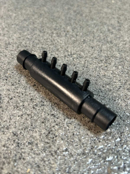 Manifold 5-Wege-Verteiler, (für Atami Wilma-Systeme) Leitung: 16mm, Tropfer: 5x4mm / 5-Wege-Fitting (wie für Wilma)