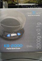 On Balance Waage digital Kitchen Bowl KB-2000, 0,1-2000g