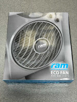 RAM Boxventilator 40W, 30cm, 3 Geschwindigkeitsstufen, Box Fan