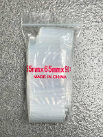 Druckverschluss- Beutel 55x65mm 100 Stk.