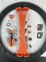 Secret Jardin Ducting Flange DF25 Kit für 25mm Stangen inkl Cuttingtool