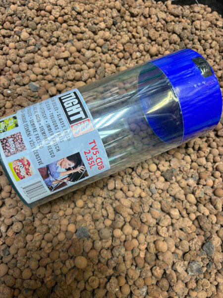 Tightpac Tightvac Vakuum-Container 2,35l/680g (klar/blau H 259mm Ø 123mm)