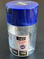 Tightpac Tightvac Vakuum-Container 0,57L/150g (klar/blau H 143mm Ø 85mm)