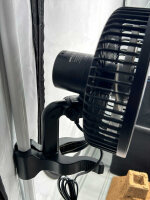 LumiFlora - EC Clip Fan RF6 9W, Oszillierend, 10-Stufen + Zufalls-Funktion