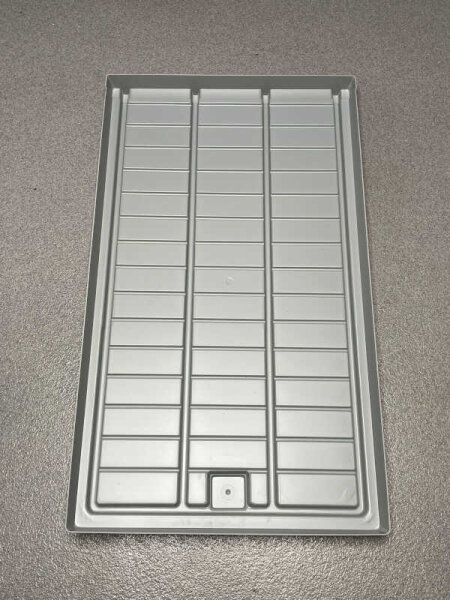 Deense Boden 110x63,5 cm, grau (Pflanzwanne, Fluttisch)