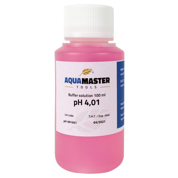 AquaMaster Eichflüssigkeit pH 4.01 100 ml