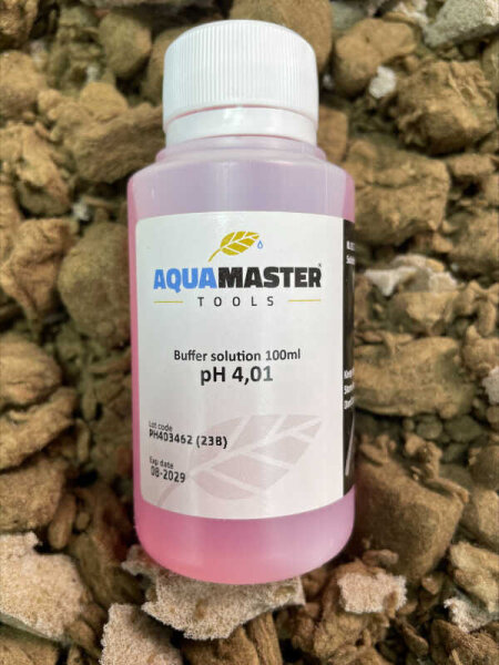 Aqua Master Eichflüssigkeit pH 4.01 100ml