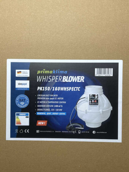 Prima Klima PK150/160WHSPEC-TC 1400m3/h 150/160mm