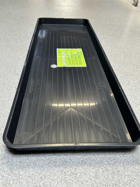 Garland Pflanzschale, Jumbo, schwarz, rechteckig, 117x40x5 cm