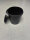 Eimer, schwarz, mit Griff und Deckel 10 L