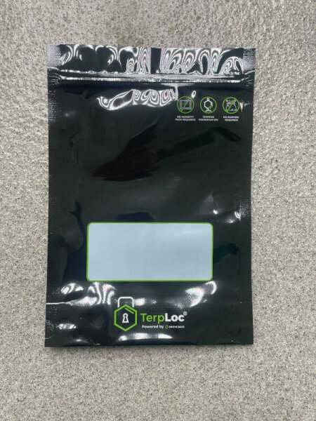 Grove Bags - TerpLoc 30g 16,0x22,7x6,5cm mit Fenster 50µ stark
