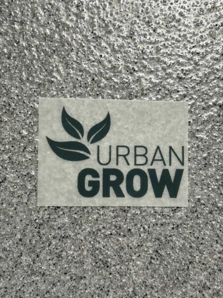 Urbangrow Schriftzug Stoffpatch