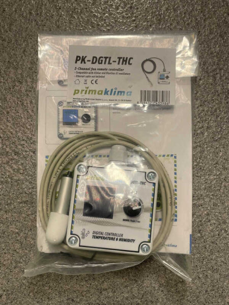 Prima Klima EC THC Controller, Temperatur und Luftfeuchtigkeit (PK-DGTL-THC)