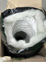 Lüfterschlauch PHONITEC Ø 160mm 3 Meter Stück (schwarz)