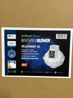 Prima Klima PK125WHSP-ECblue 0-800m³/h