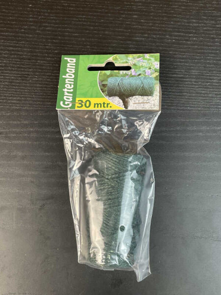 Gartenschnur grün 30m aus Hanf