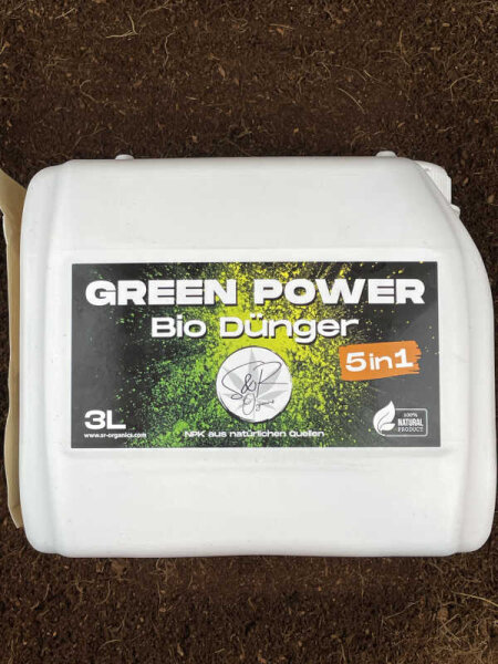 S&R Organics Green Power 5 in 1 Bio Dünger 3L