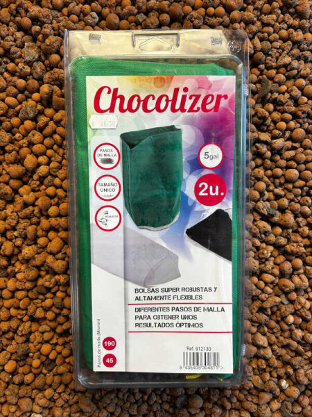 Chocolizer 2 x Extraktorbeutel 19l, 45 & 190 µ, bubble bag, ES
