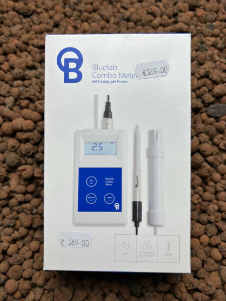 Bluelab Combo PLUS mit LEAP pH Sonde (pH für Substrat und Flüssigkeit)
