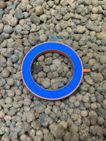 Aquaking Keramik Sprudelstein, rund, Ring, 75 mm