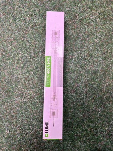 LUMII HPS Lampe 1000 W, 400 V, 2000 K, double ended