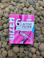 GIZEH PINK Aktivkohlefilter Slim 34Stk L 27mm Ø 6mm