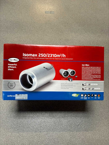 Can Iso-Max Fan 250mm/2310m³