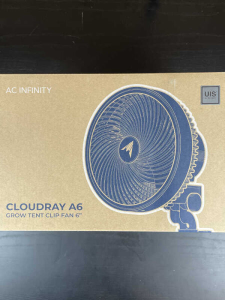 AC Infinity Cloudray A6 Clip-Ventilator 150mm, EC-Motor