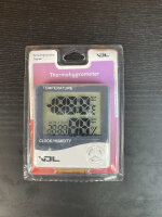 VDL Thermo-Hygrometer mit großem Bildschirm und Sonde