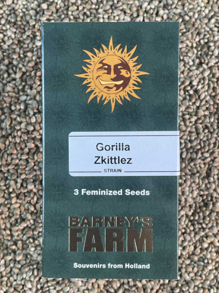 Barney`s Farm Seeds Gorilla Zkittlez, 3 Samen feminisiert