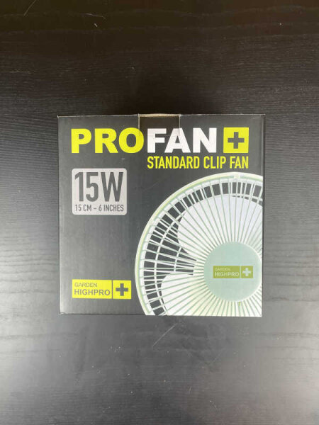 GHP Garden High Pro Clip Fan 15cm 15W AC