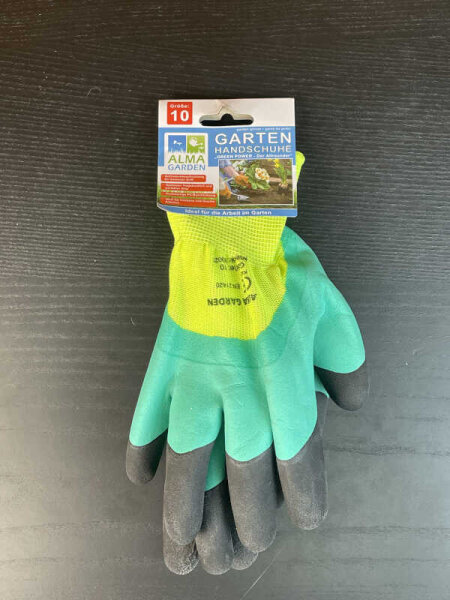 ALMAGARDEN Gartenhandschuhe (neongrün)