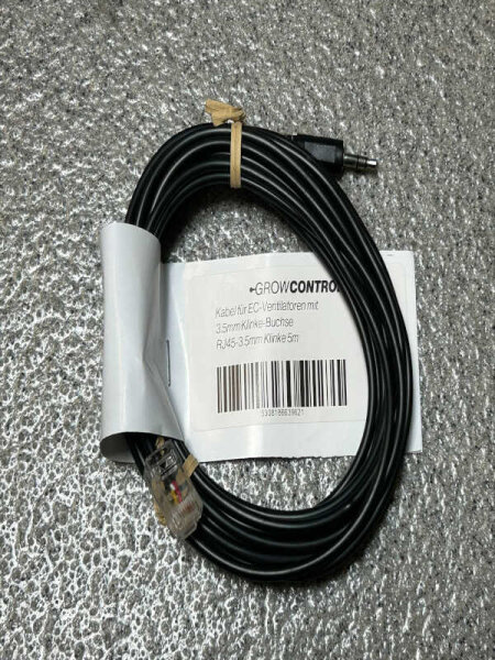 GrowControl Kabel RJ45-Klinke 5m