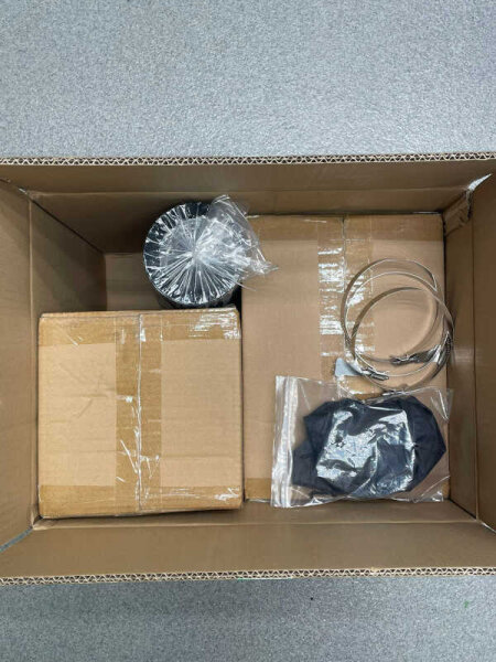 Trafika KIT Extractor 150mm / 690m³/h, 2 Stufen + Aktivkohlefilter