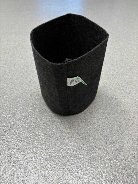 Root tex Stofftopf rund, 3,78l schwarz