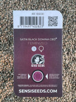 Sensi Seeds Satin Black Domina CBD, THC:CBD, 2:1, 1 Samen...
