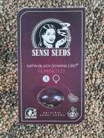 Sensi Seeds Satin Black Domina CBD, THC:CBD, 2:1, 3 Samen...